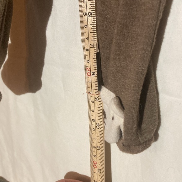 Just For You Baby 9 Months Teddy-Bear-Footed Brown Pajama Bottoms - Cotton/Poly - Picture 8 of 8